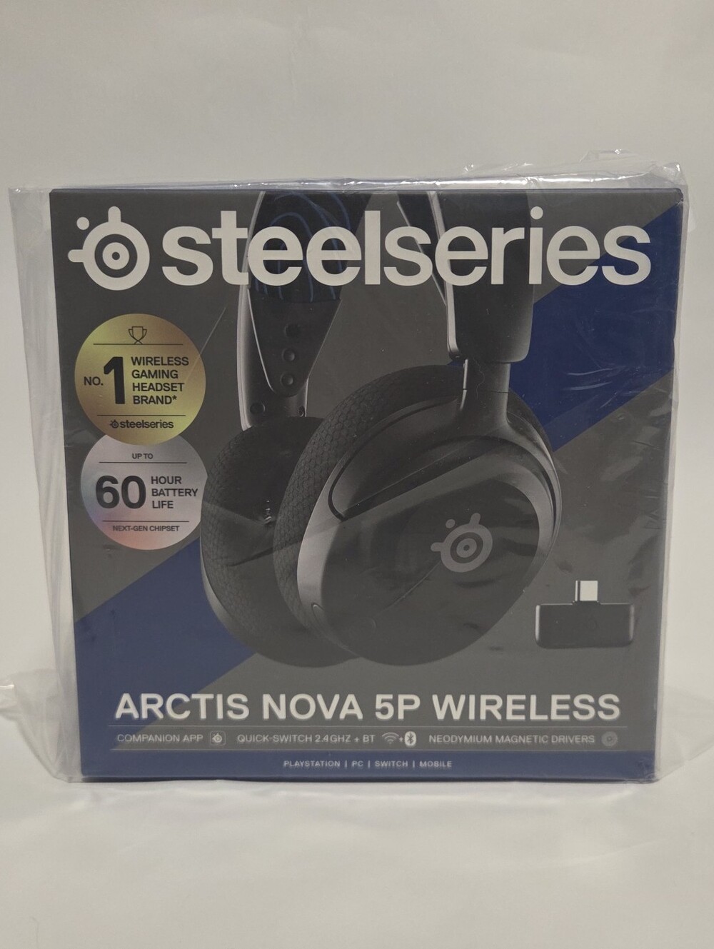 SteelSeries Arctis Nova 5P Wireless Gaming Headset - Black